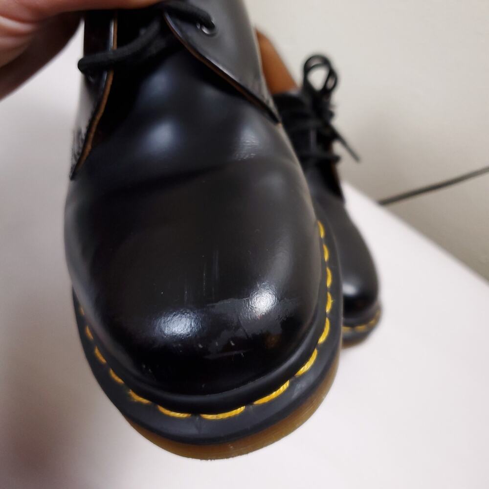 DR. MARTENS 1461 Bex Smooth Leather Casual Laceup Shoes Women's Sz 9 - Picture 6 of 14